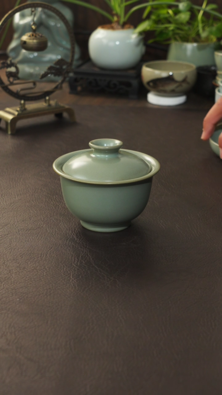 【闪购商品】杯宣宝汝瓷原矿原釉微瑕