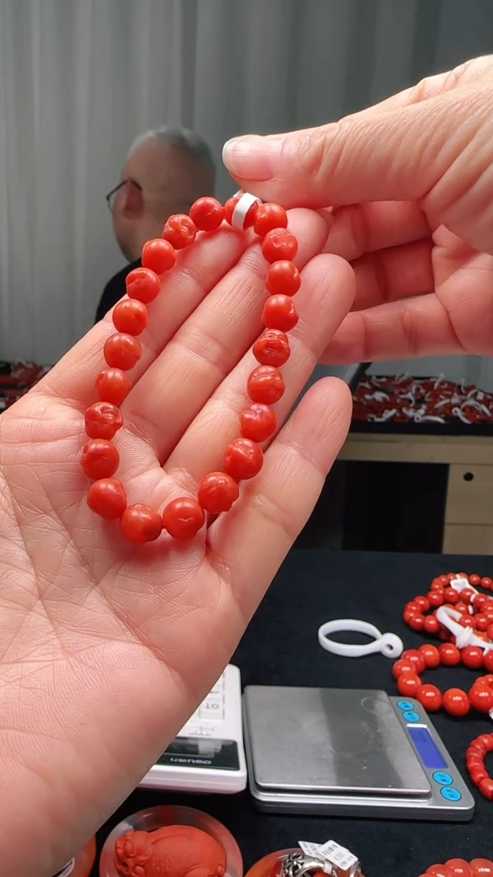 未镶嵌多样性发一件南红玛瑙【高货】7mm保山阿东寨圆珠单圈 