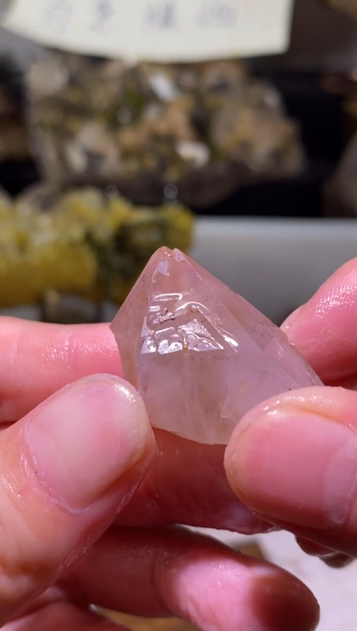 未镶嵌珠宝半成品水晶111号四川美姑超七花园水晶