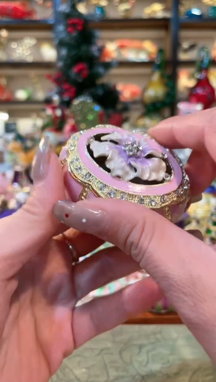 【闪购商品】 珐琅彩精致首饰盒