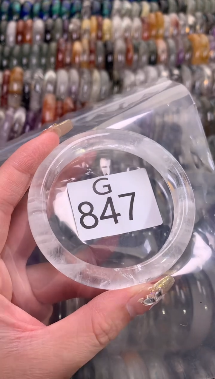 【闪购商品】水晶水晶手镯未镶嵌847-58