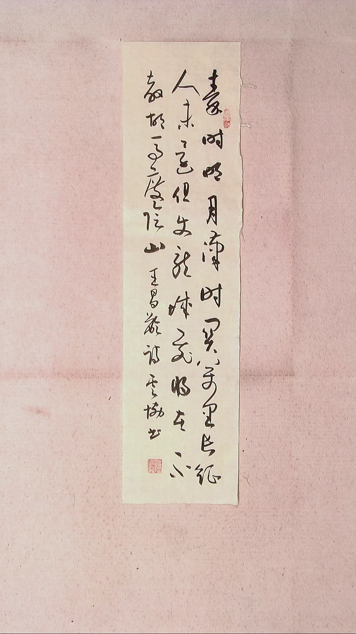 【闪购商品】书法谭云协   宁夏 副主69*17一平尺