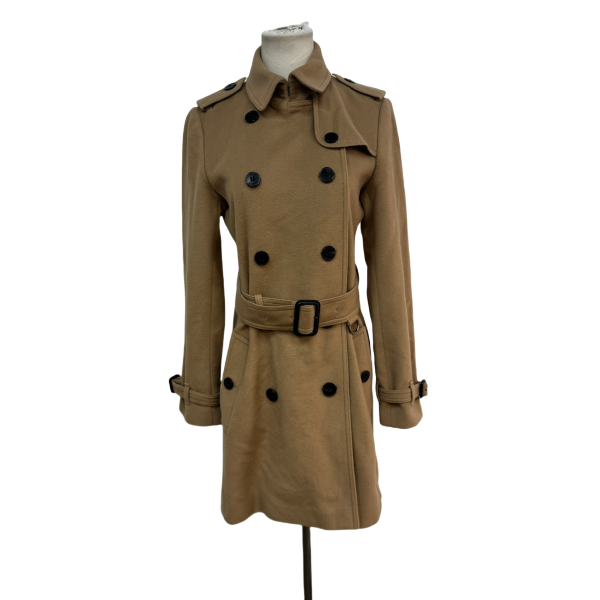 妃鱼/博柏利/羊毛/大衣/95新/M一三零