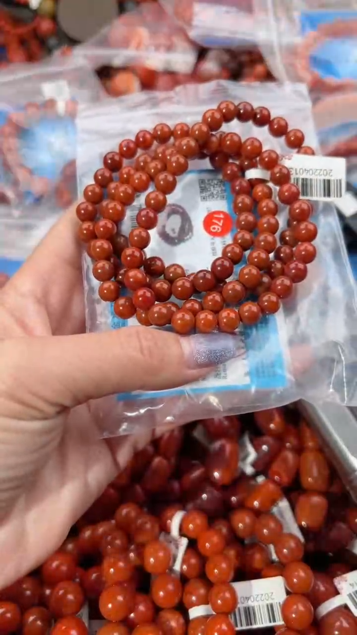 【闪购商品】南红玛瑙手串未镶嵌7+