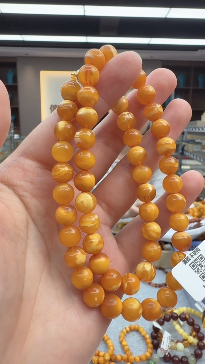 未镶嵌颈饰琥珀61秒拍号假一罚十