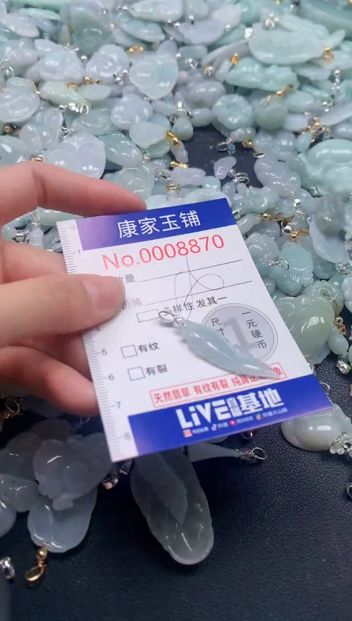 颈饰未镶嵌翡翠8870