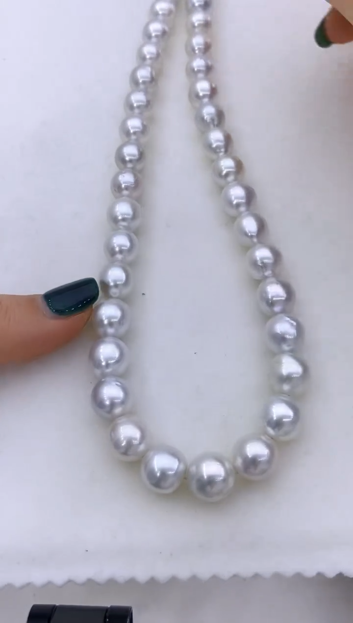 【闪购商品】海水珍珠项链未镶嵌259 9-12mm