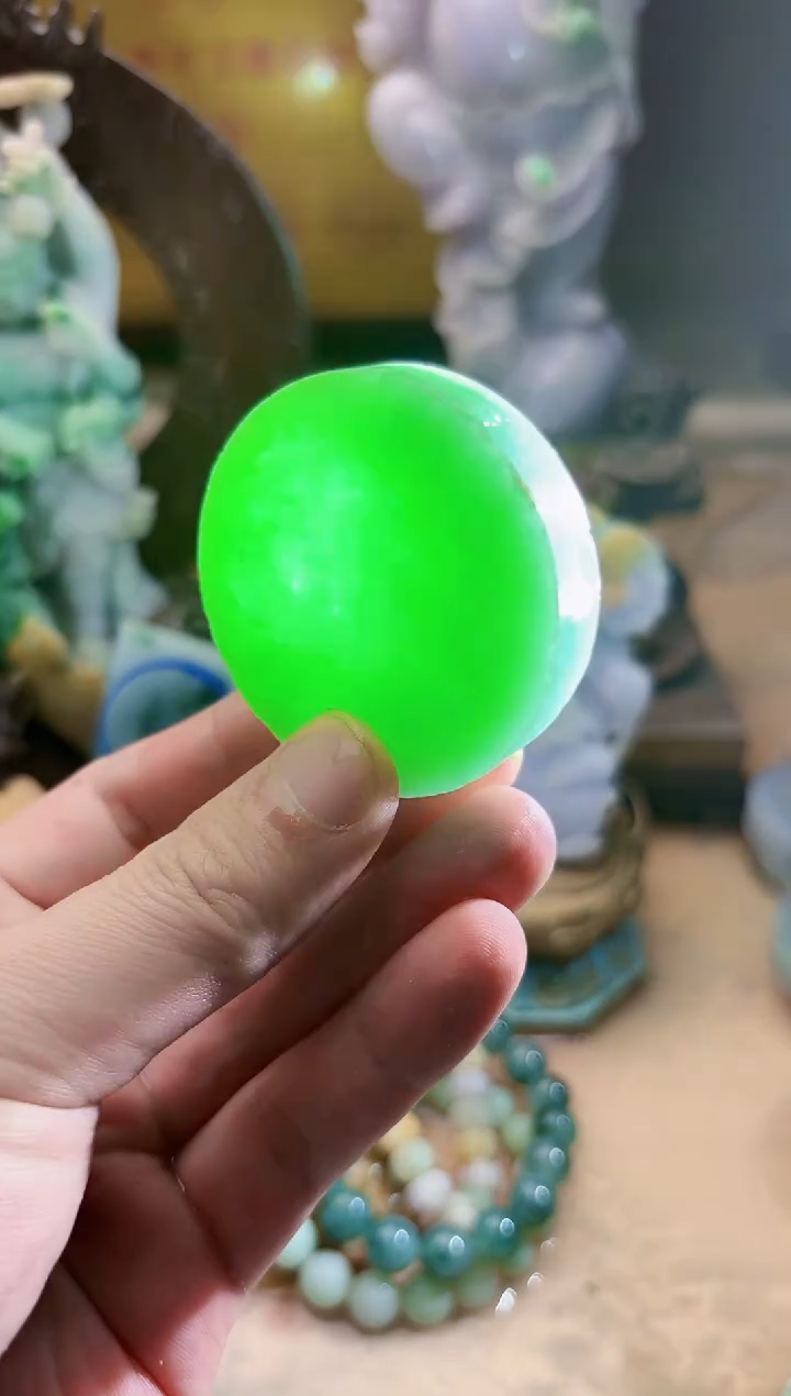 未镶嵌挂件翡翠A货张麦9521