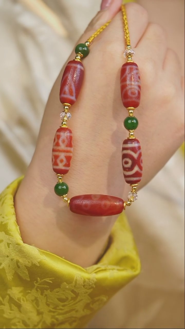 【闪购商品】玛瑙/玉髓项链未镶嵌多样性发其一