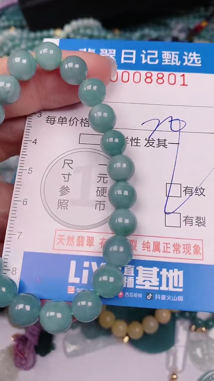 【闪购商品】翡翠颈饰未镶嵌00008801