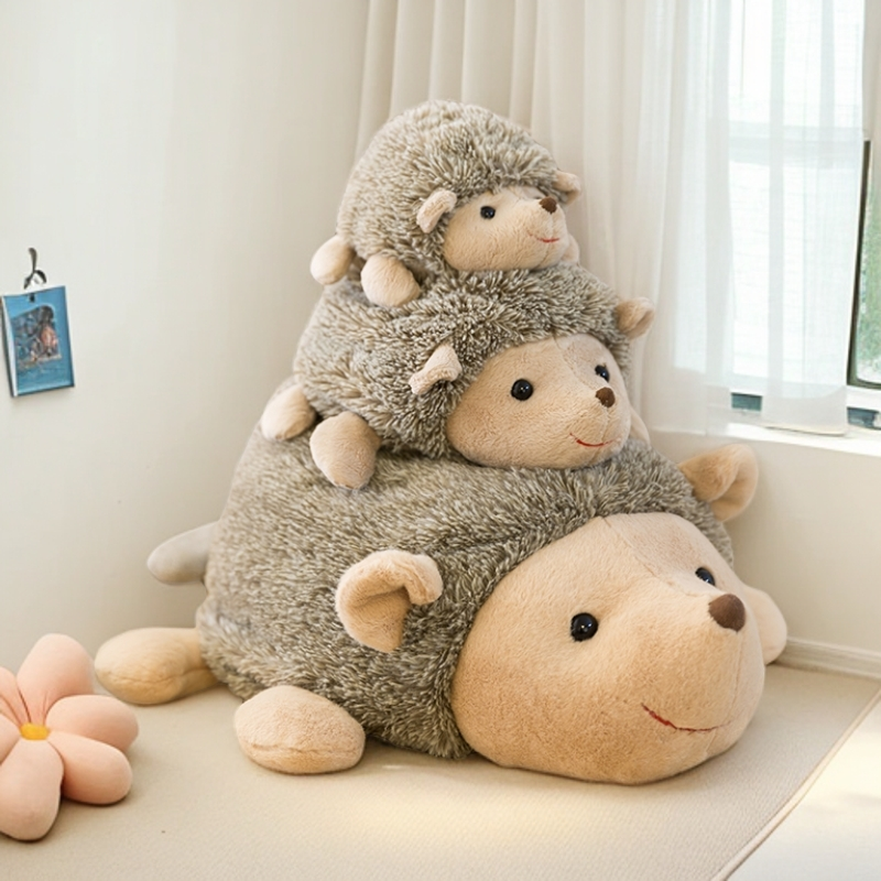 伽百利Gabriel毛绒玩具小刺猬公仔 安抚睡觉玩偶儿童玩具生日礼物