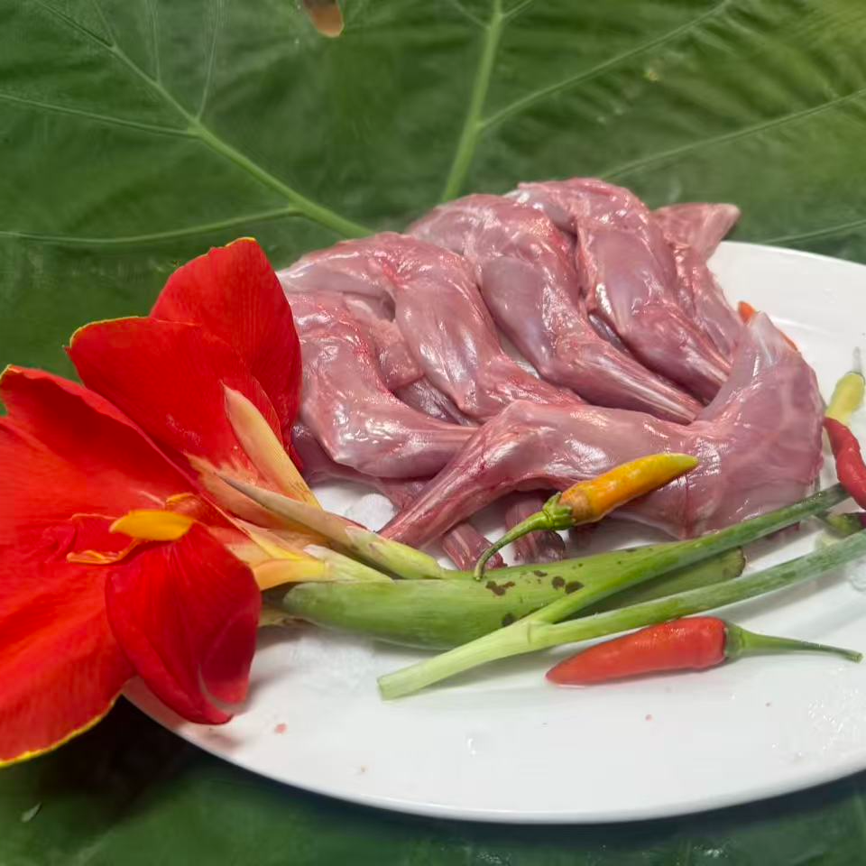 兔妹~灵儿新鲜兔前腿
