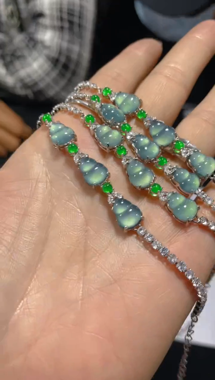 【闪购商品】翡翠手链未镶嵌天然A货翡翠多样性发货拍一发一