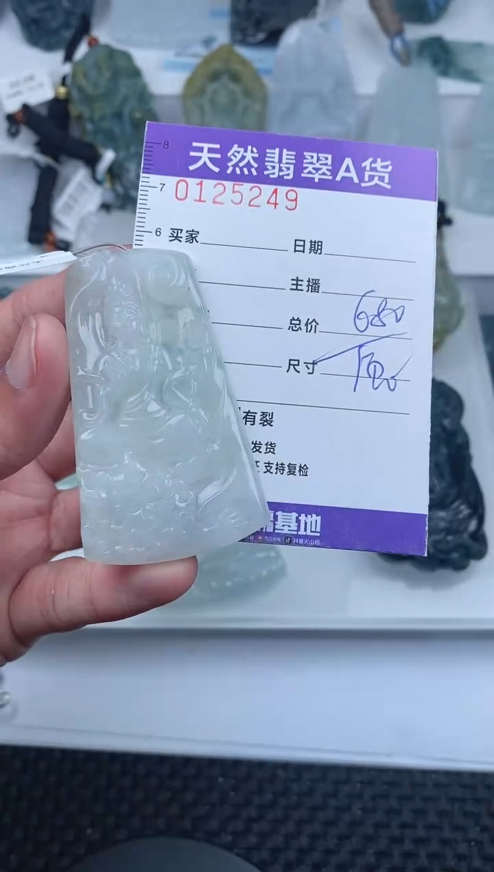 【闪购商品】翡翠颈饰未镶嵌       249