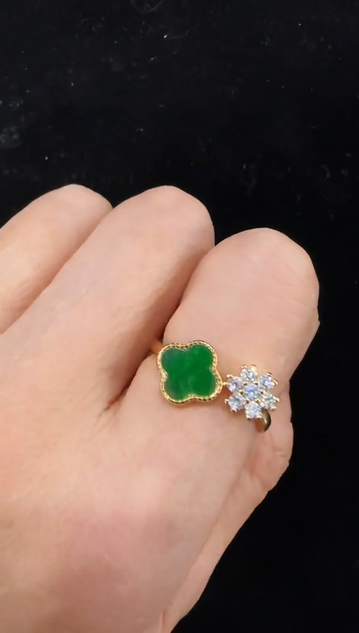 颈饰银S925镶嵌翡翠国风