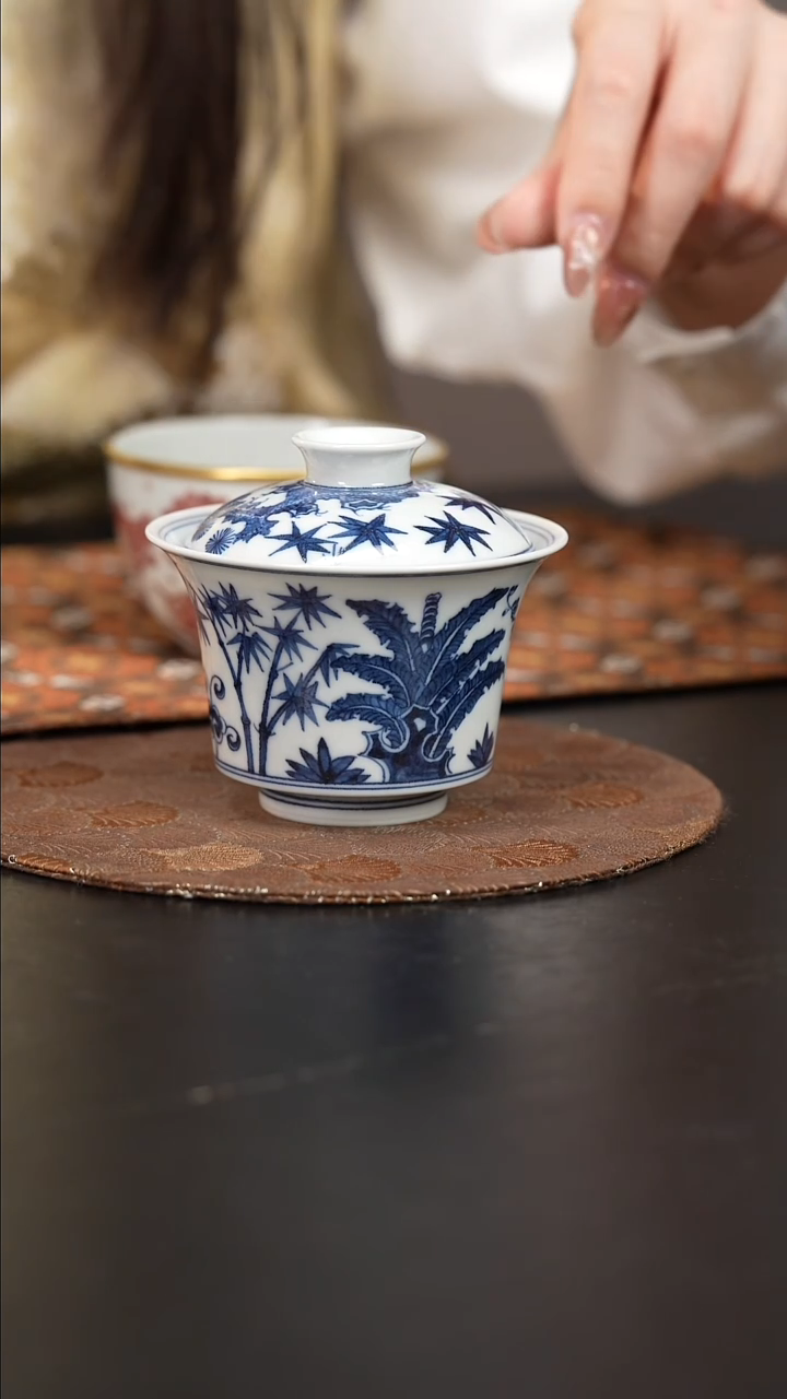 【闪购商品】杯尚镇雅器青花松竹梅