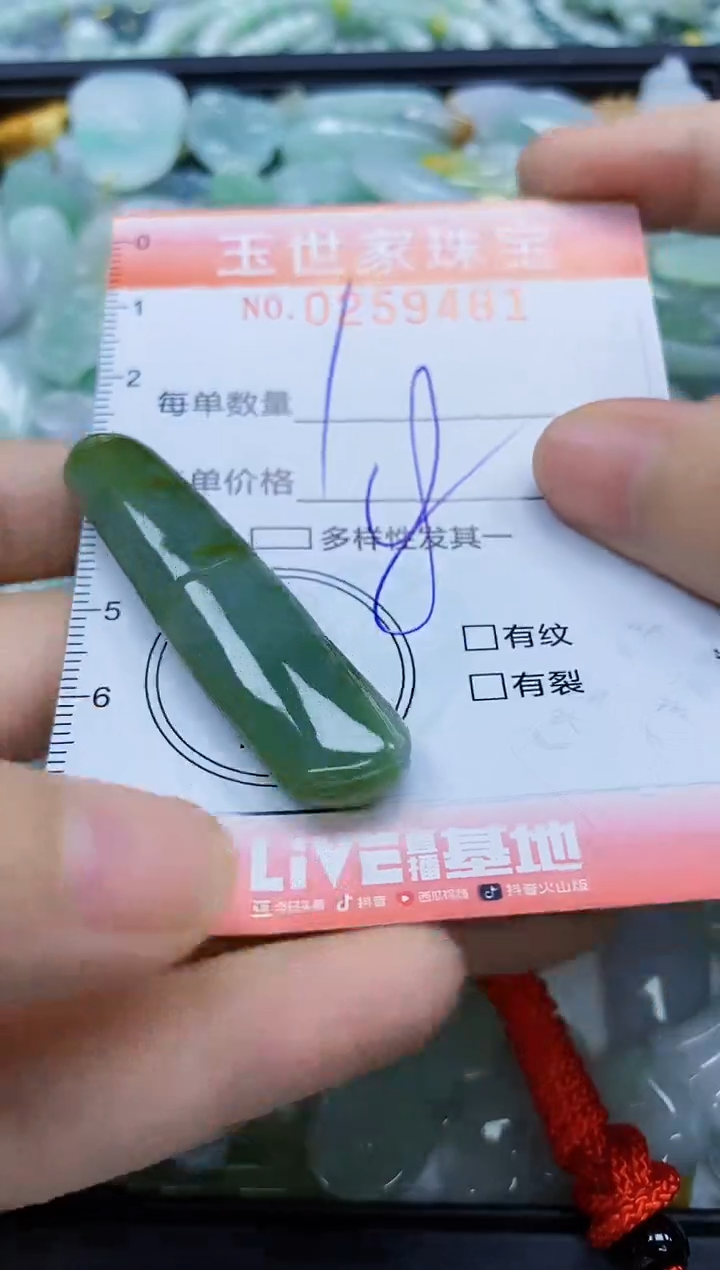 翡翠未镶嵌颈饰闪购0259481