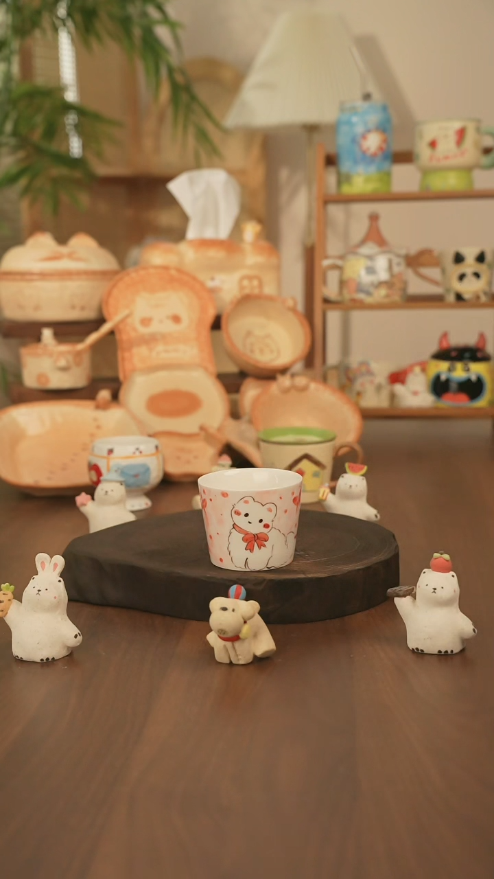 摆件景德镇原创手作陶瓷