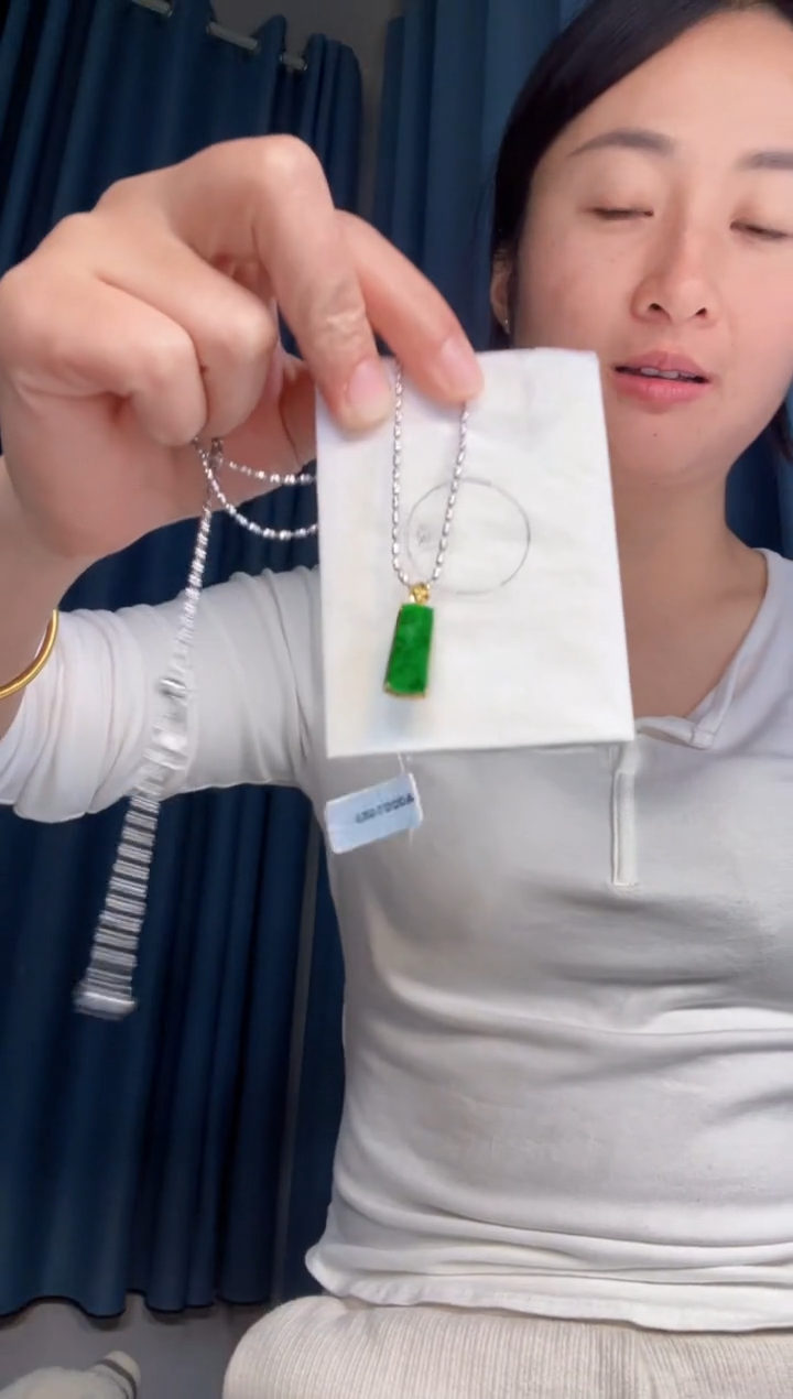 【闪购商品】定制翡翠18K金镶嵌1000元