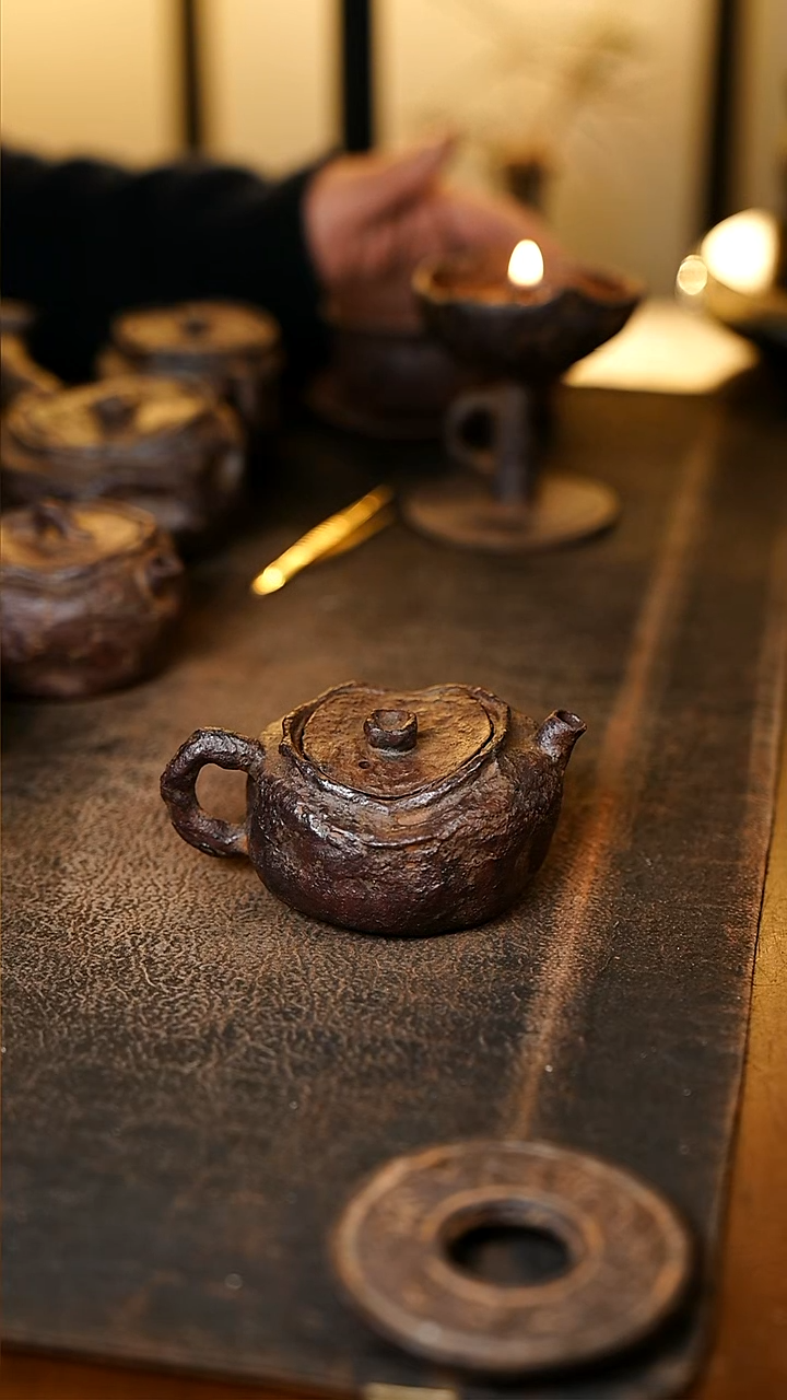 老****天品闲侘寂手捏壶110