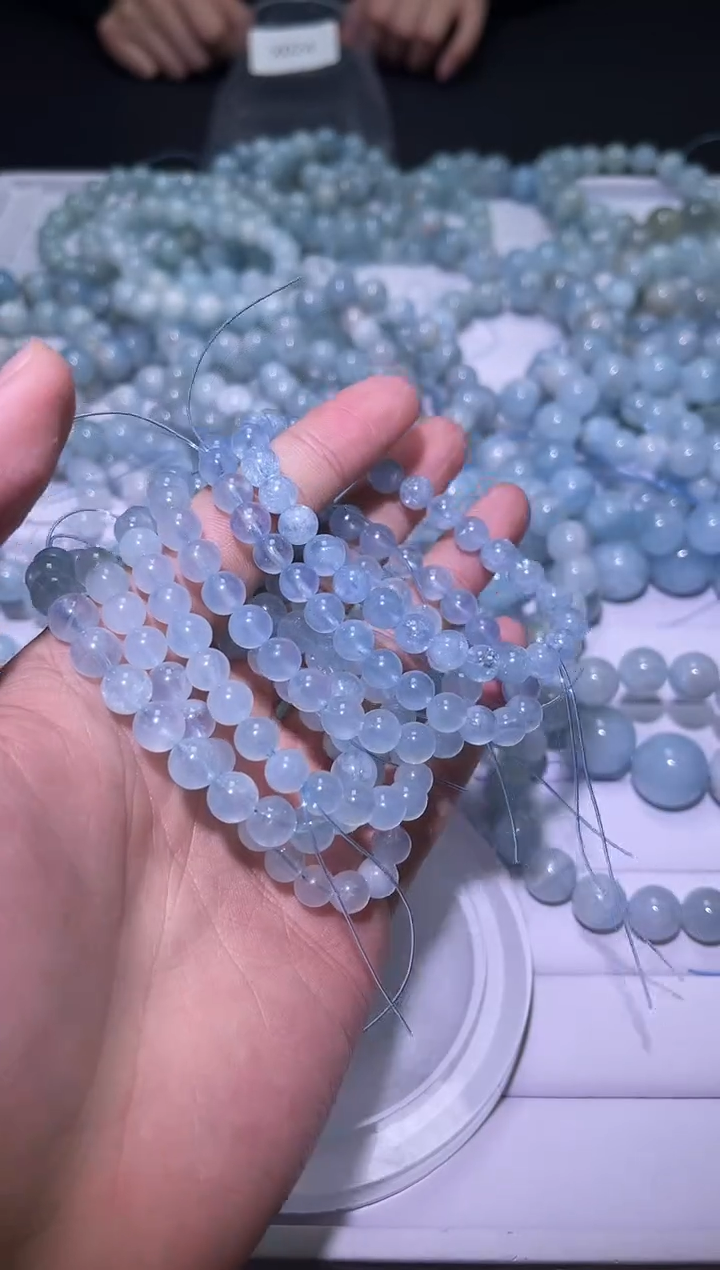 1海蓝宝石（处理）X024-海蓝宝单圈-多样性发其一