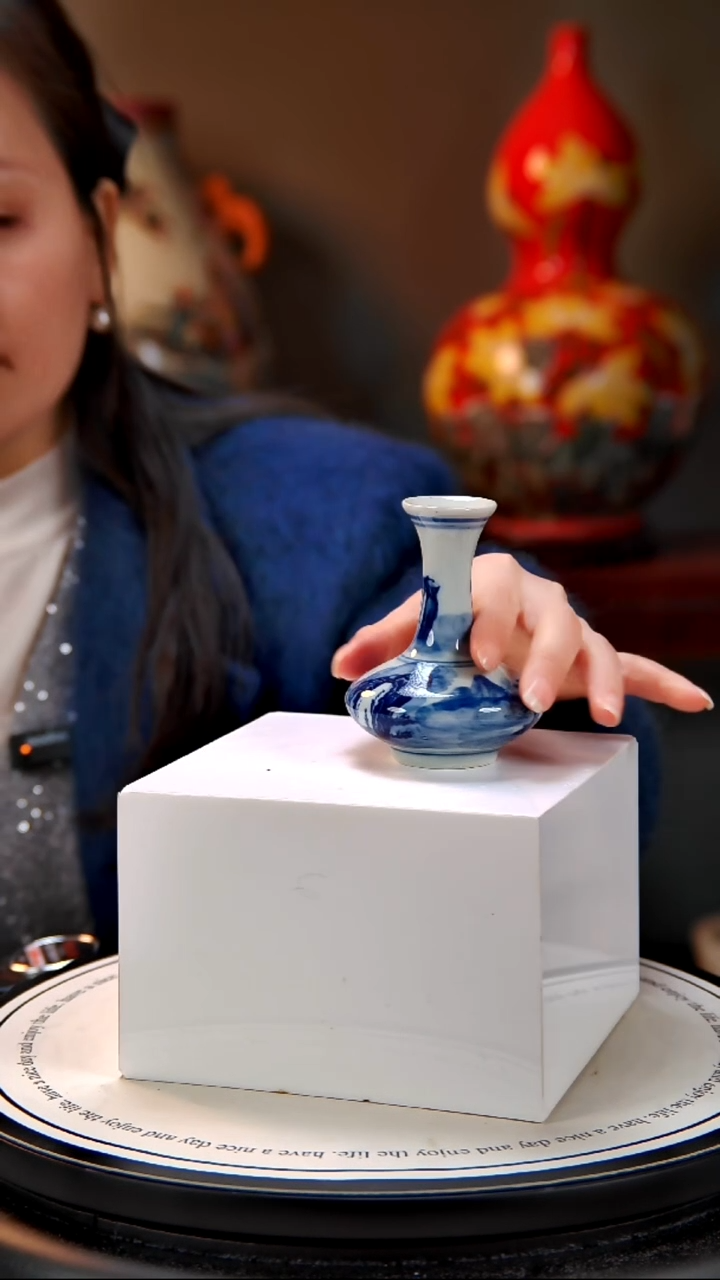 摆件陶景德镇手绘陶瓷18