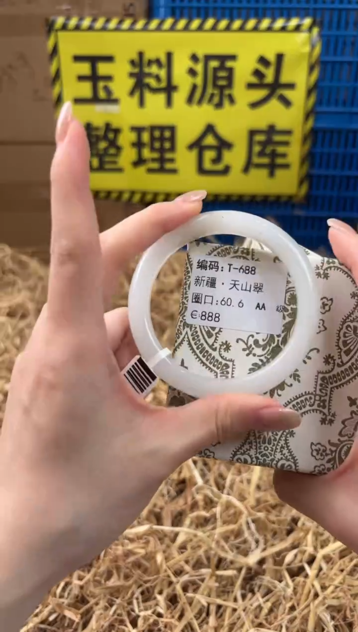 未镶嵌手镯石英质玉T-688