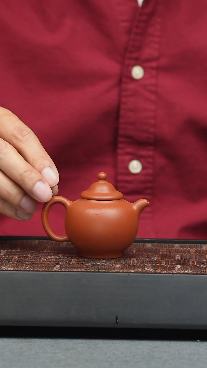 茶壶紫砂五堂 仲芳笠帽-明月松间照