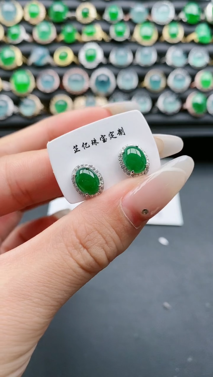 【闪购商品】翡翠戒指银S925镶嵌1111111111