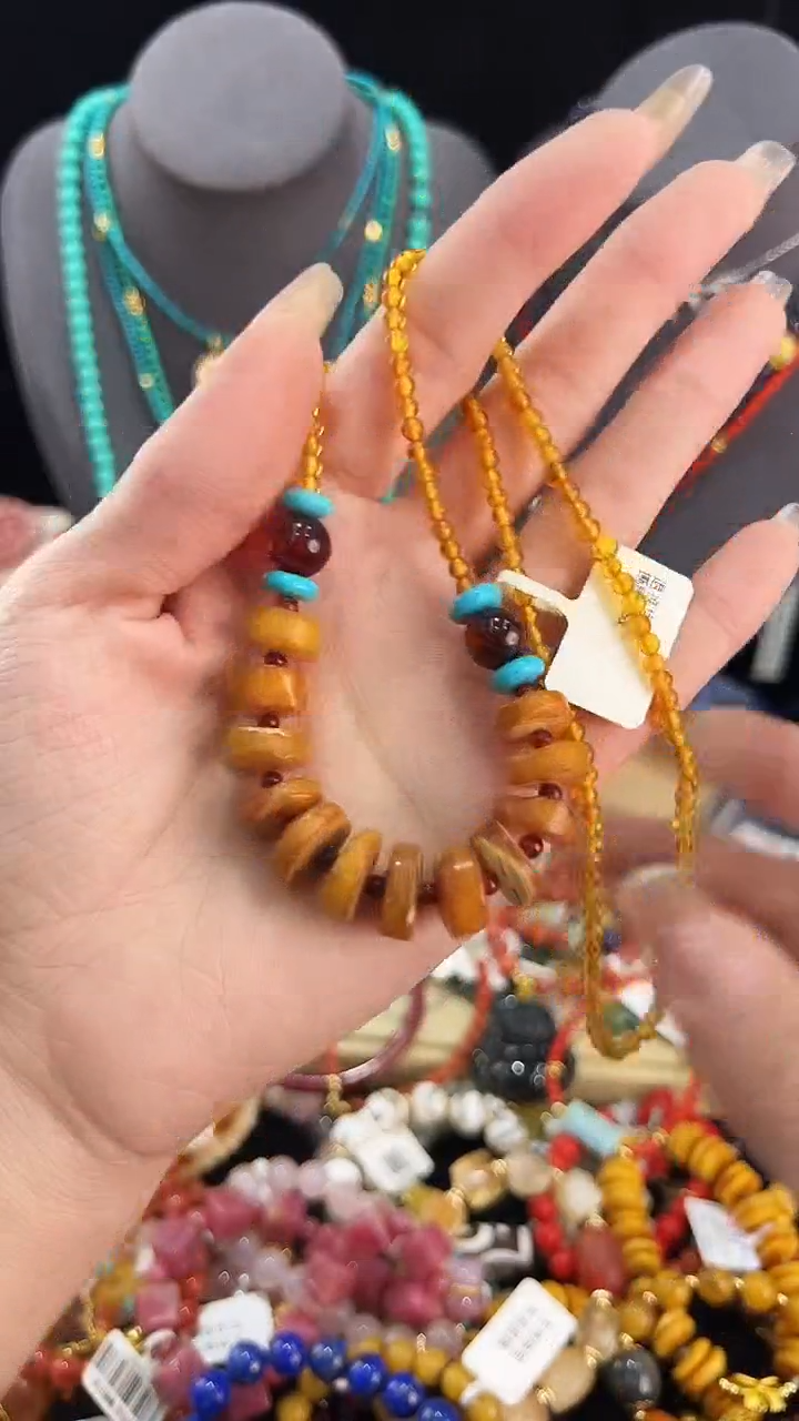 【闪购商品】蜜蜡颈饰未镶嵌吊坠