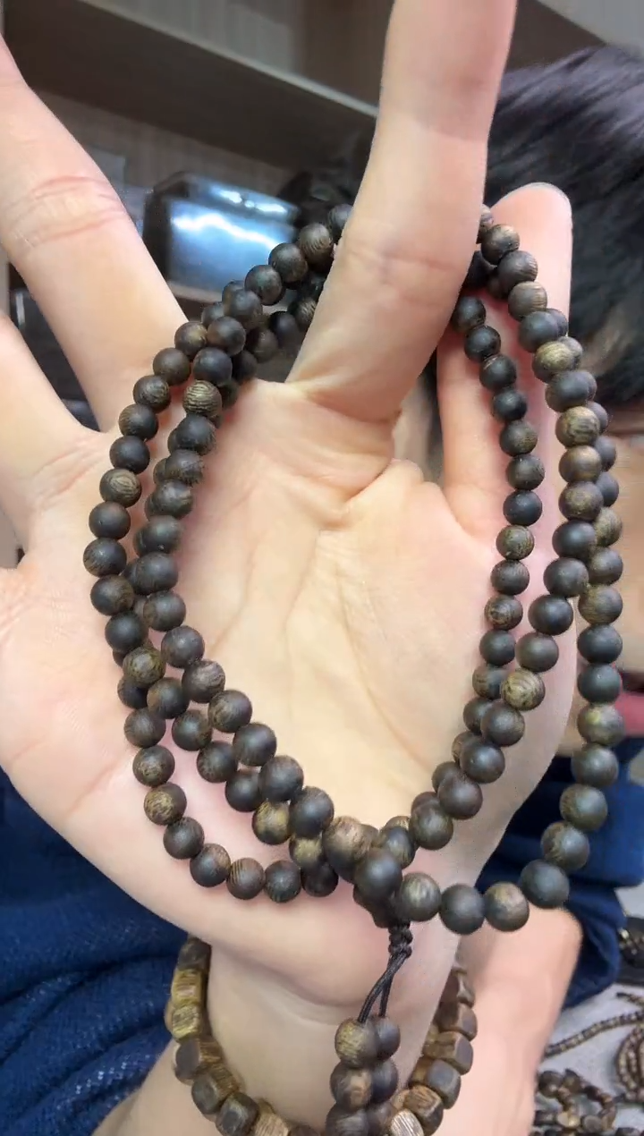 沉香手串05圆珠多圈12克+ 多样性发其一