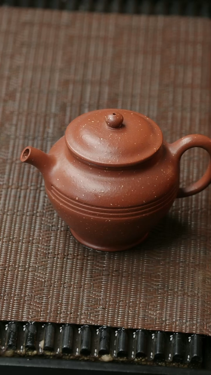 【闪购商品】紫砂茶壶明清 束腰圆壶