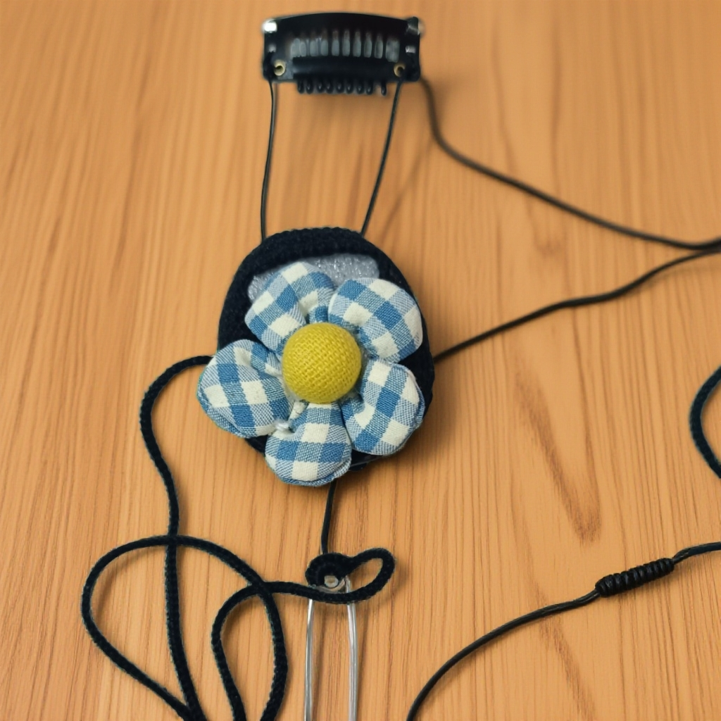 诺尔康一体机针织套花系款，比比夹。防丢绳，双项保护更安全