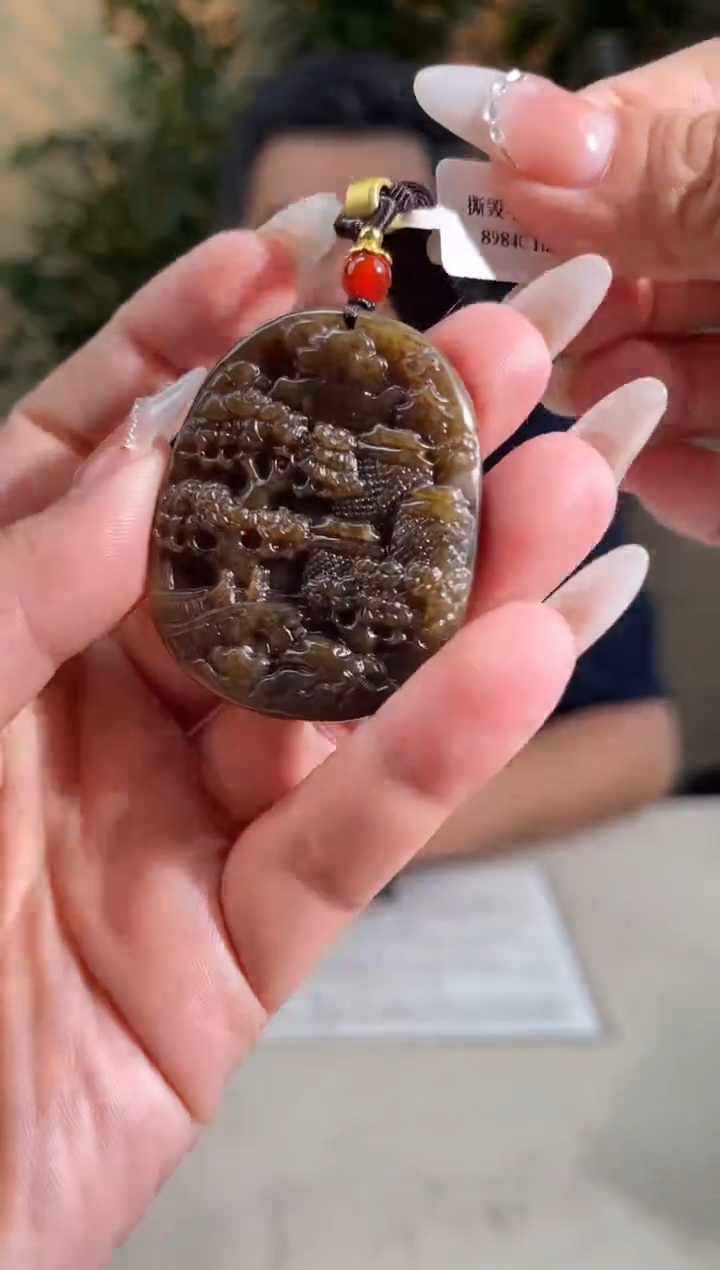 和田玉未镶嵌颈饰多样性拍一发一02018