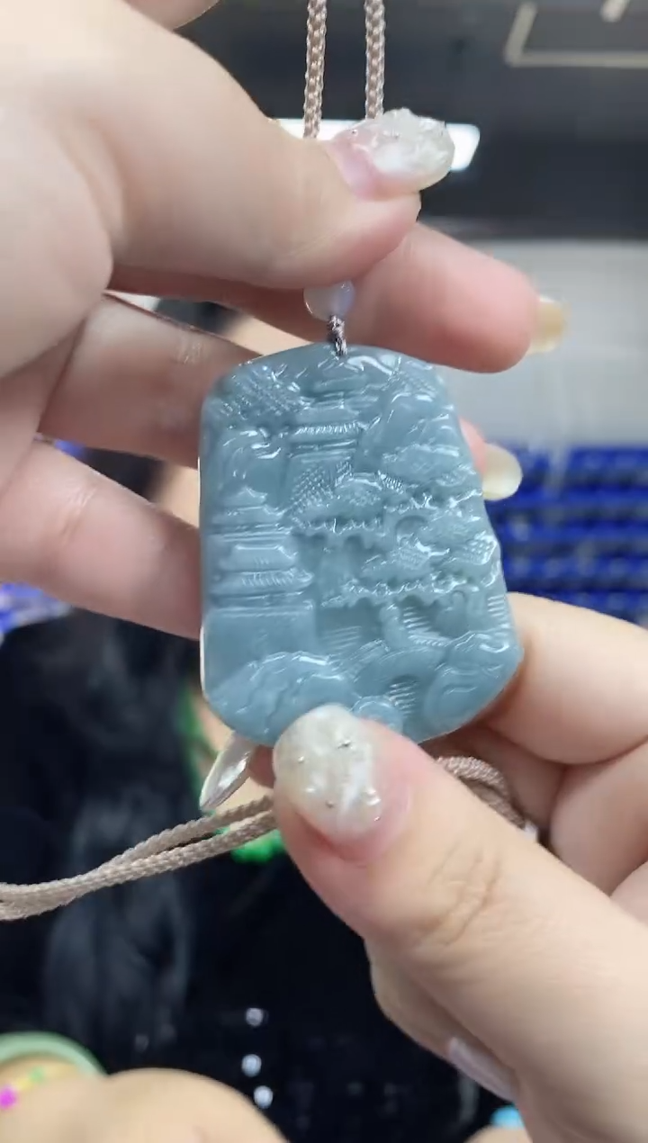 【闪购商品】翡翠吊坠(不含链)未镶嵌多样性发其一颜色微差