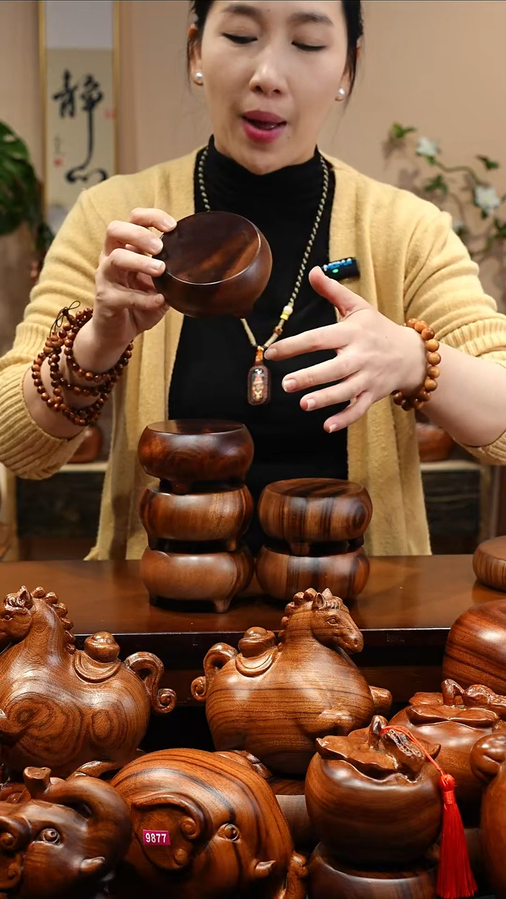 木质MB055-1木墩底座小号（微瑕）