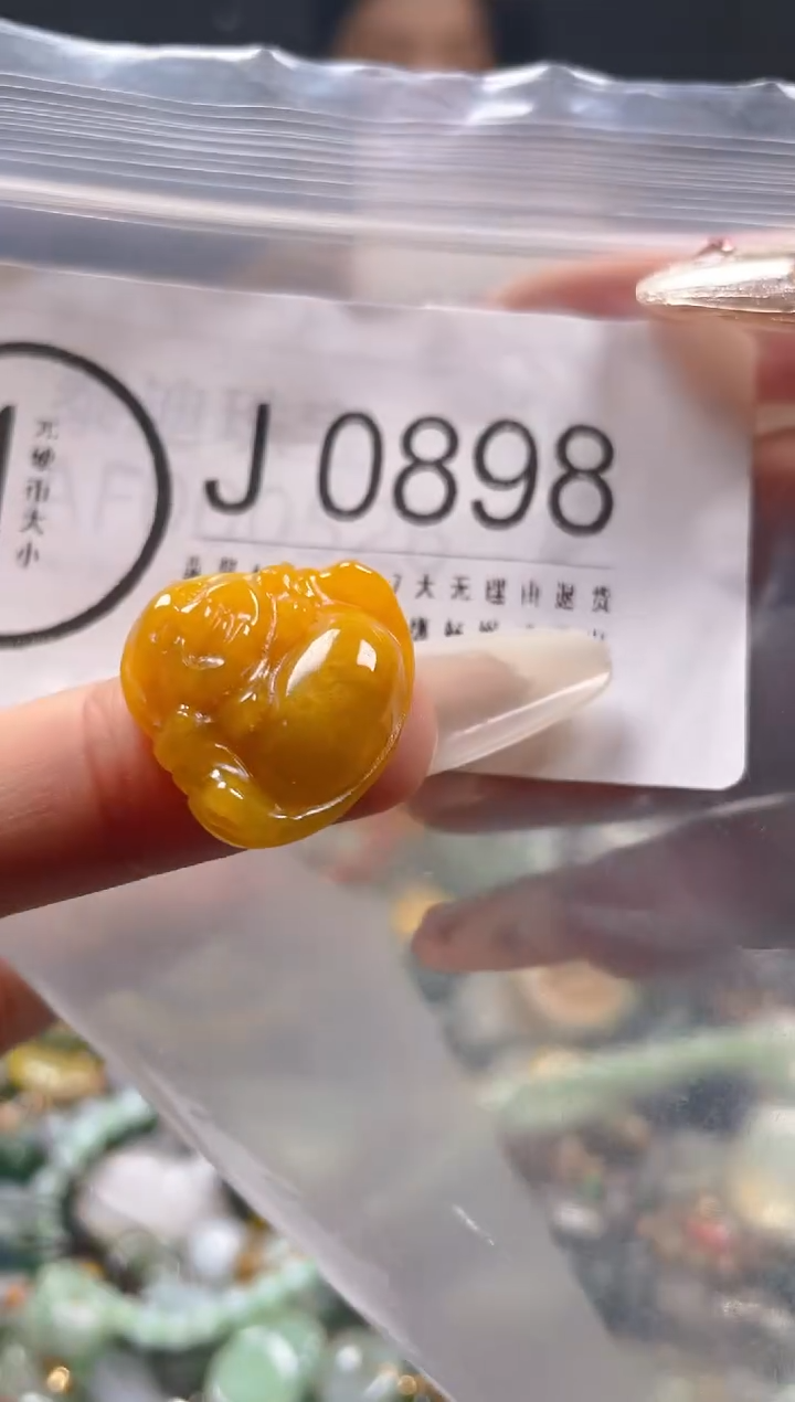 【闪购商品】翡翠颈饰未镶嵌/J/翡翠A货一图一物