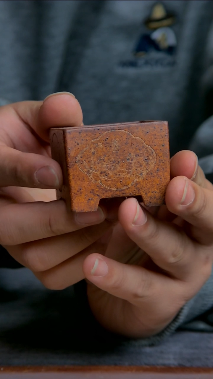 【闪购商品】紫砂花盆4*3内径紫砂花盆