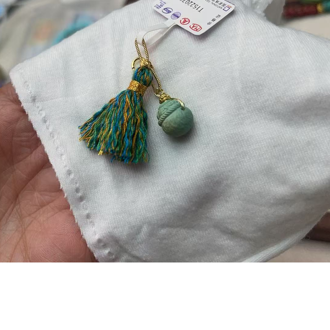 雅致家绿松石手工百搭（多样性发其一）绿松石雕刻件