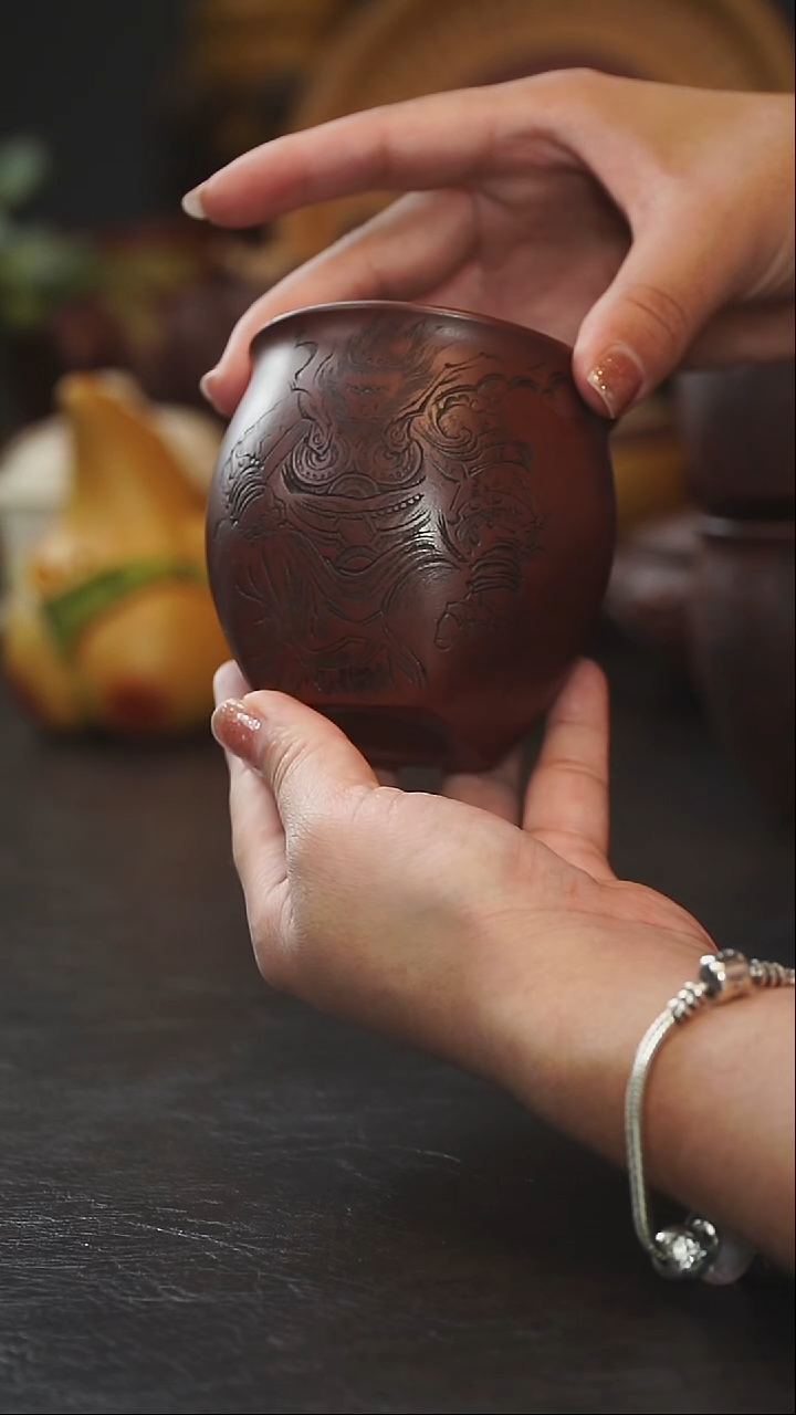 茶杯紫砂紫砂主人杯