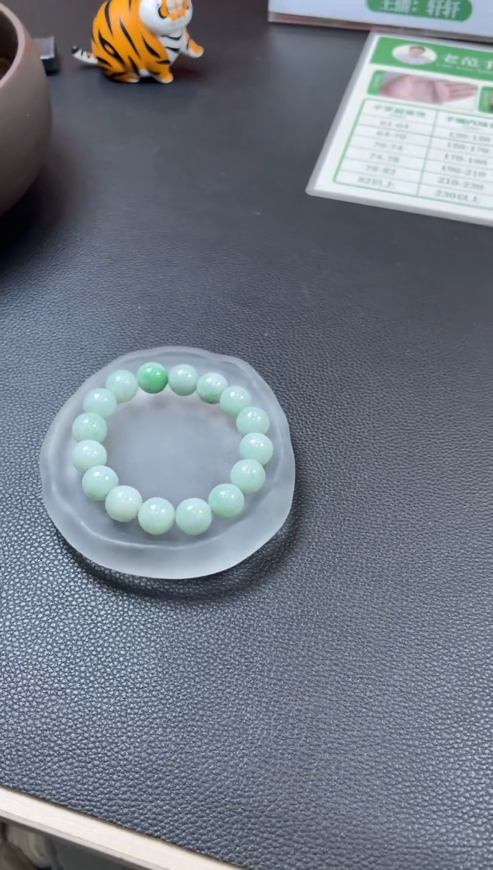 未镶嵌手串翡翠W302-005多样性发一