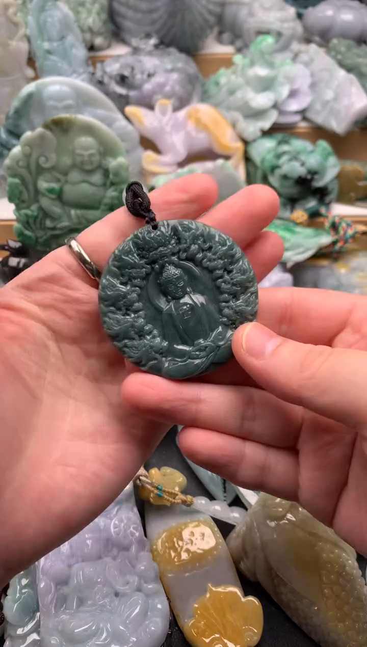 吊坠(不含链)未镶嵌翡翠1