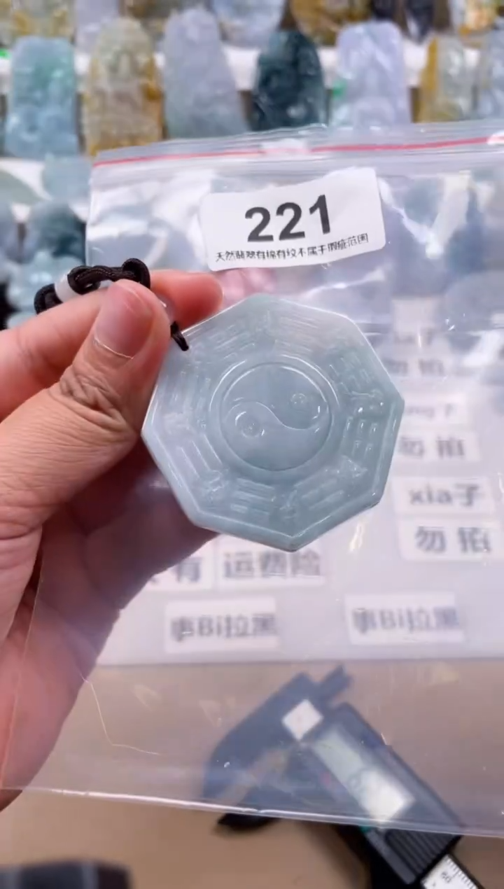 【闪购商品】翡翠颈饰未镶嵌天然缅甸A货翡翠221