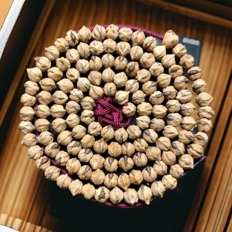 【刺芒】热振原装横打   红芽口精挑精选108长串