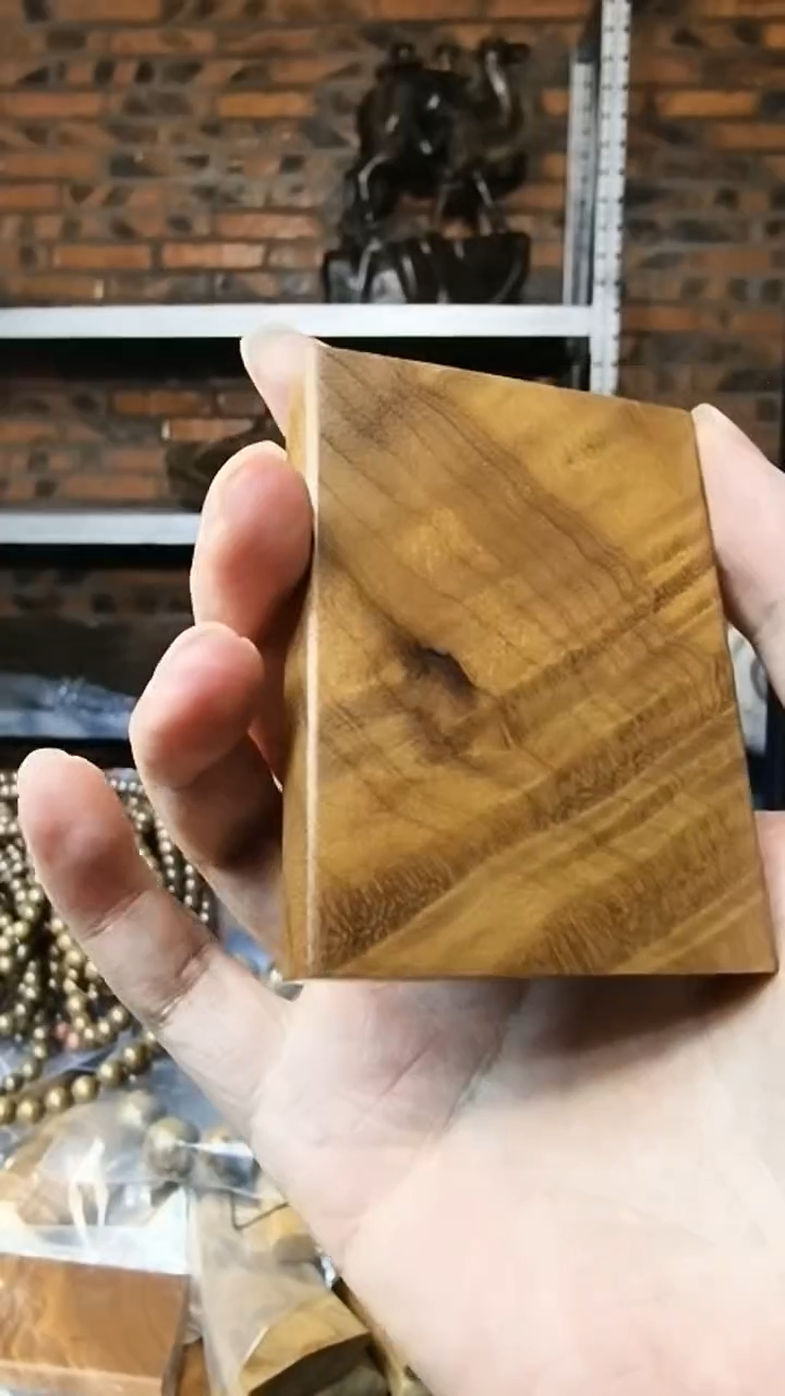 【闪购商品】楠木（金丝楠）把件无事牌