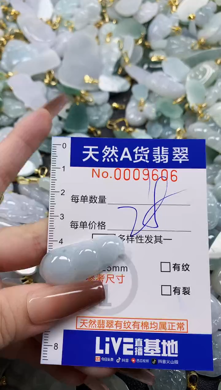 颈饰未镶嵌翡翠天然A货翡翠