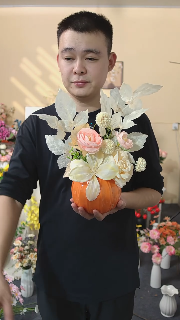 嘿淘家仿真花插花套装包邮到家