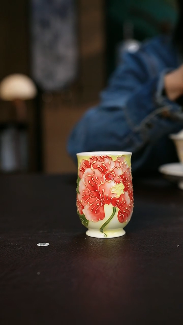 【闪购商品】景德镇陶瓷杯碗柴烧多人