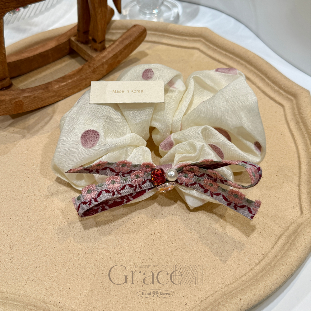 「女神系列-斯兰」韩国25春夏发绳发圈肠圈丸子头