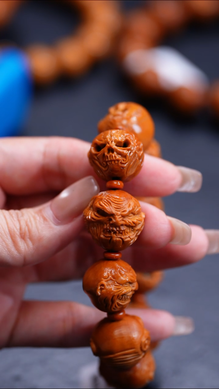 橄榄核手串橄榄核核雕闪购